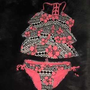 Justice two piece bathing suit for girls!